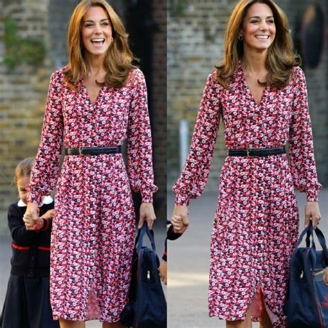 michael kors carnation print dress aso|Michael Kors Carnation print dress as seen on Kate Middleton..